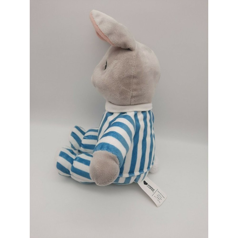 Goodnight Moon Kohl's Cares Striped Pajama Bunny Plush Bunny - Picture 7 of 9